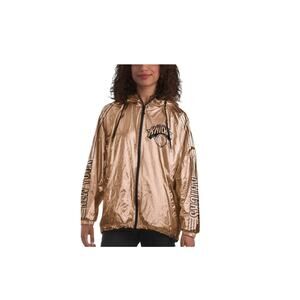 New York Knicks metallic gold windbreaker